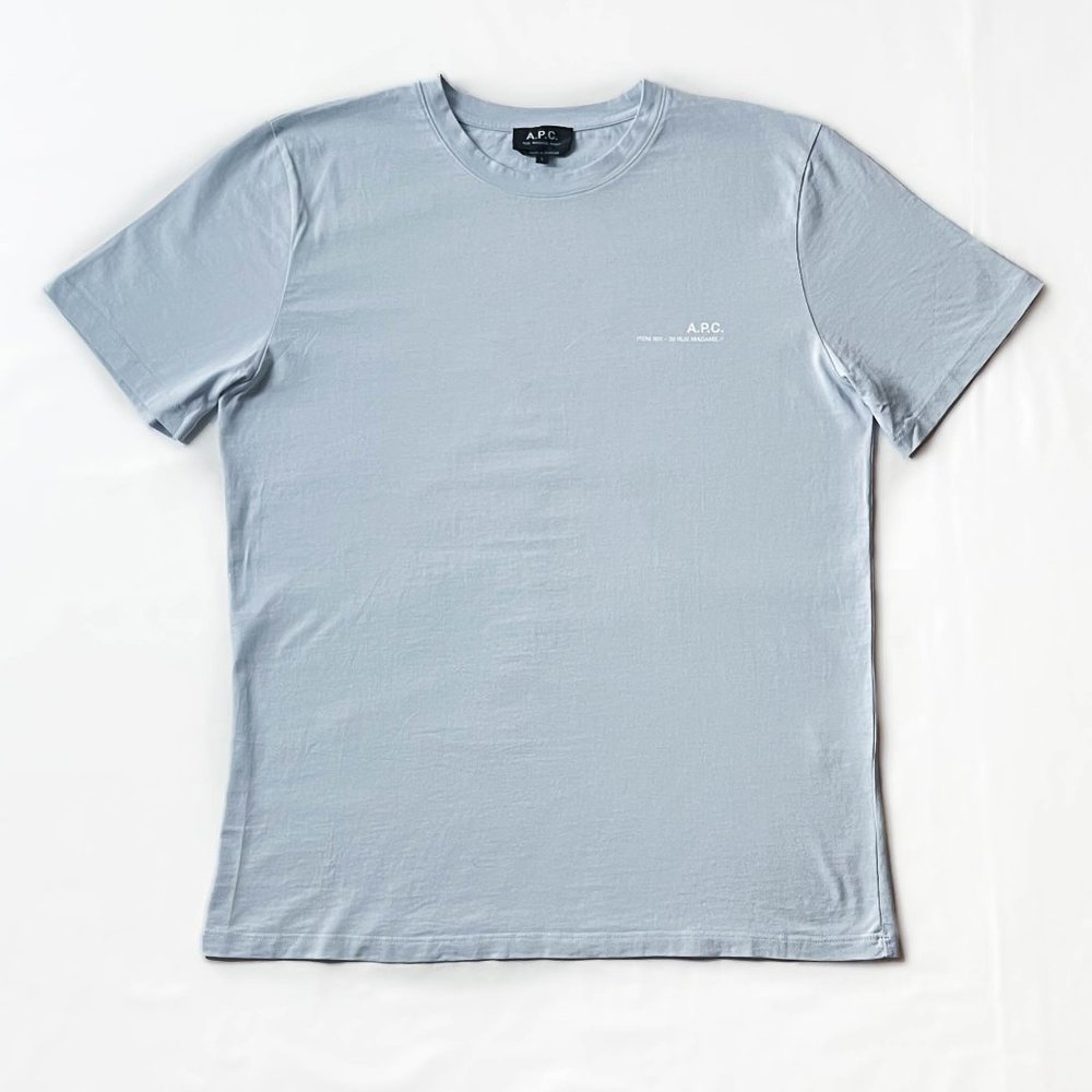 A.P.C. Light Blue T-shirt Large